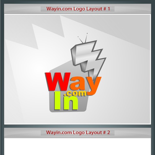 WayIn.com Needs a TV or Event Driven Website Logo Design por WubapuLulu