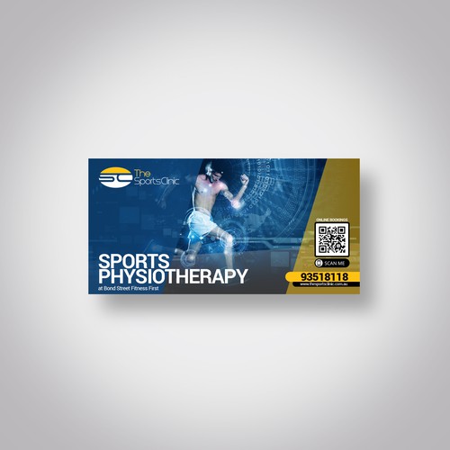 The Sports Clinic Physiotherapy starting in a new gym facility Design by Stanojevic