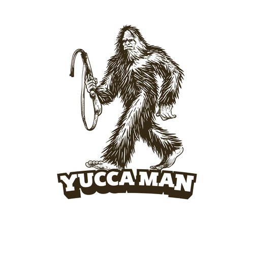 Not Bigfoot but the Yucca Man Design by jagokandank