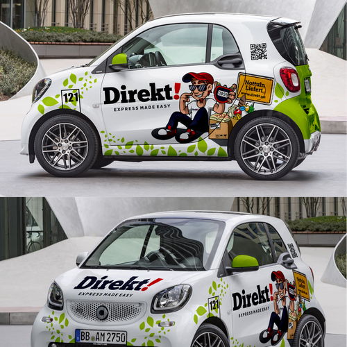 fleet marketing for delivery services Diseño de TANSA ART