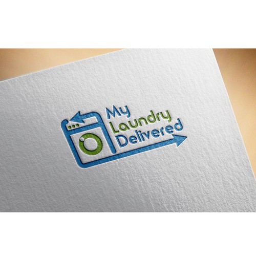 Laundry Delivery Service logo Diseño de verzus