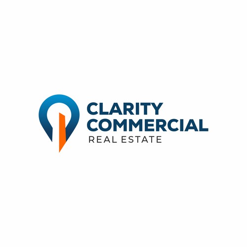 Logo + Brand Guide for Clarity Commercial Real Estate Design by Brain.co