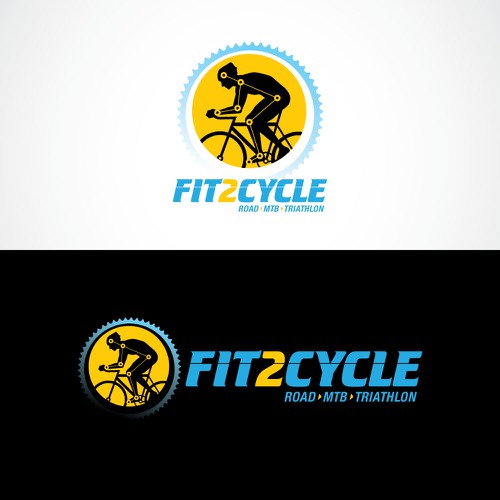 logo for Fit2Cycle Design by Gary Liston