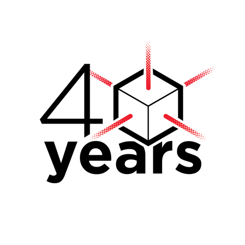 Looking for a modern, expressive 40 years jubilee logo Design by Thomas Bosman