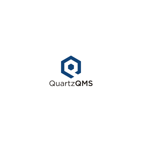 Quartz QMS software logo Logo design contest