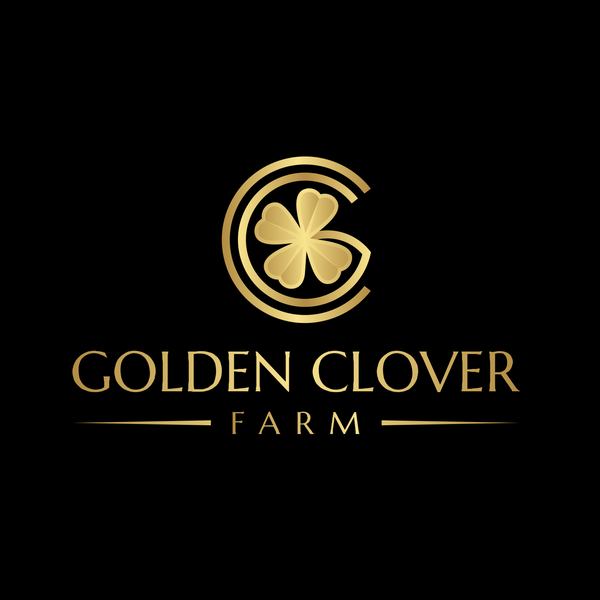 Loxury Logo For Golden Clover Farm