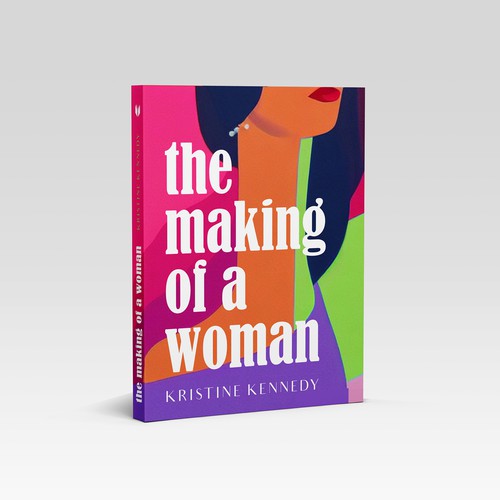 Wow factor book cover for women's contemporary fiction novel Design by BeGood Studio