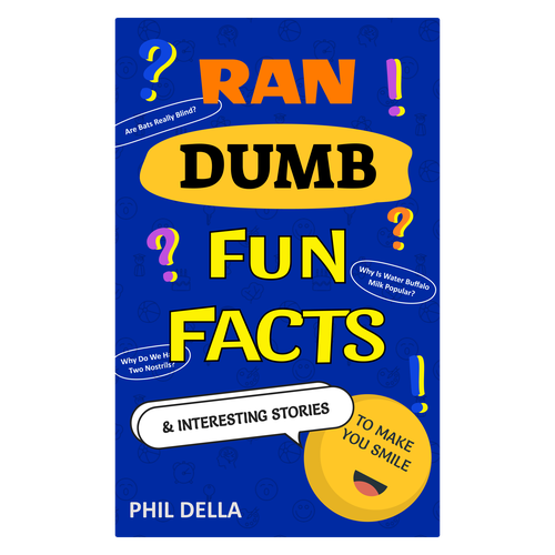 Ran-Dumb Fun Facts Book Cover Design by HarshGogri