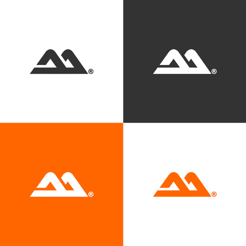 Simple, versatile statement logo for outdoor apparel company Design by Aplan™