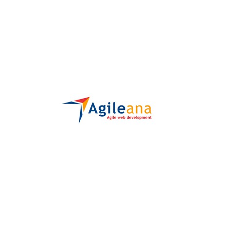 Agileana - logo design for web development agency Design by 9bstrokes™