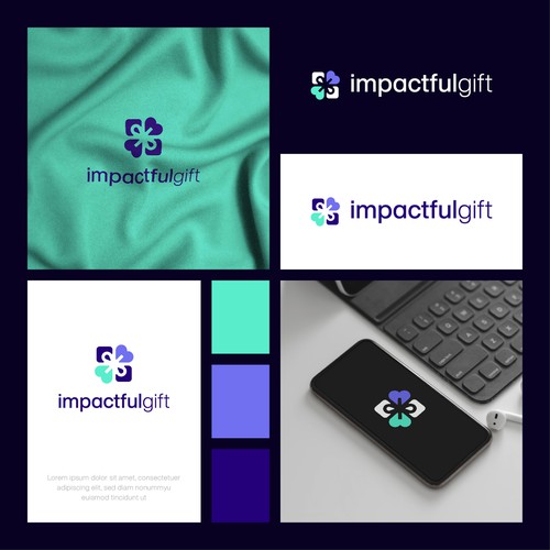 Design a logo empowering charity donations instead of material gifts Design by Kukuh Saputro Design