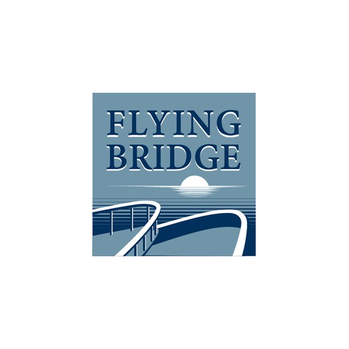 FLYING BRIDGE: Create giving society logo for the Alumni office of the U.S. Merchant Marine Academy. Design by blagooo