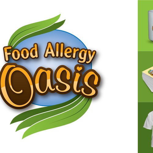 logo for Food Allergy Oasis | Logo design contest