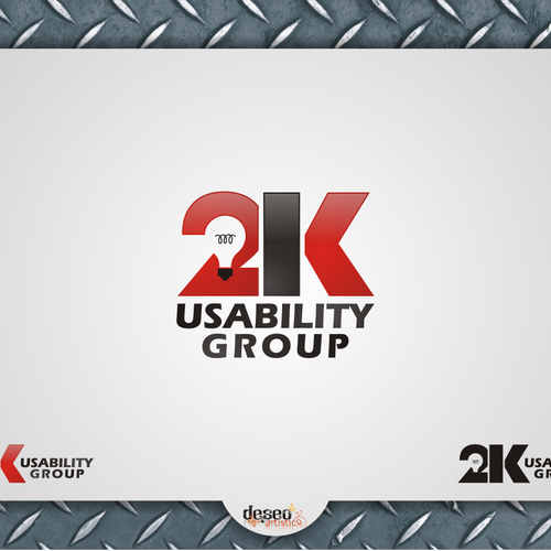 2K Usability Group Logo: Simple, Clean デザイン by The_Fig