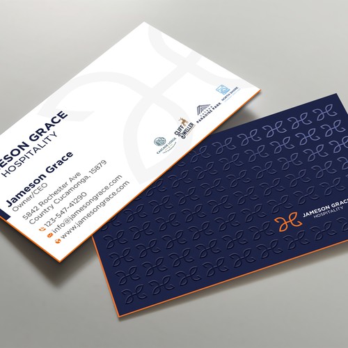 Create a modern and clean business card for a parent company with 4 subsidiaries Design by prosenjit_P