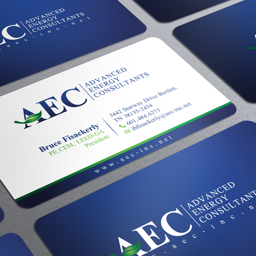 AEC Business Card Design by equiroz™