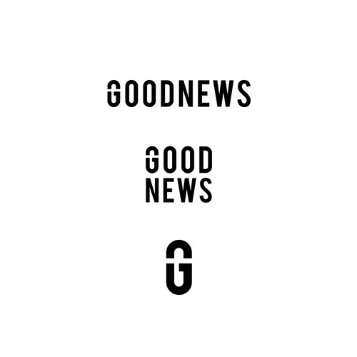 Good News: A trendy, minimalist clothing brand in need of a logo Design by Design Nation Inc