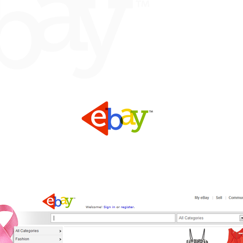 Design di 99designs community challenge: re-design eBay's lame new logo! di kavorka