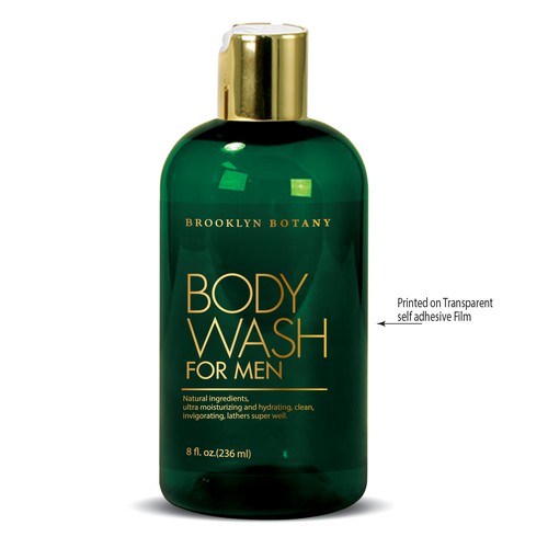 Design a Luxurious Men's Body Wash Design réalisé par Debdutta*