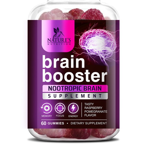 Brain Booster Supplement Design Needed for Nature's Nutrition Design by sapienpack