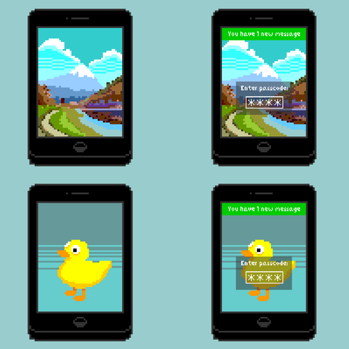 Create some 8-bit backgrounds, characters and items for a game Design von anisz
