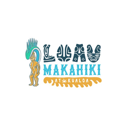 Hawaiian Luau Logo Design by Deebird