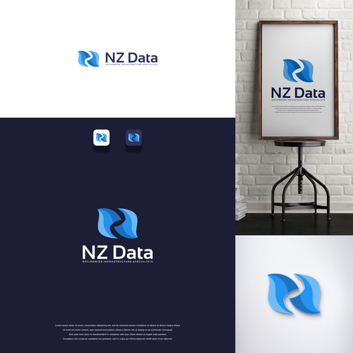 NZ Data New Branding Design by spunk`