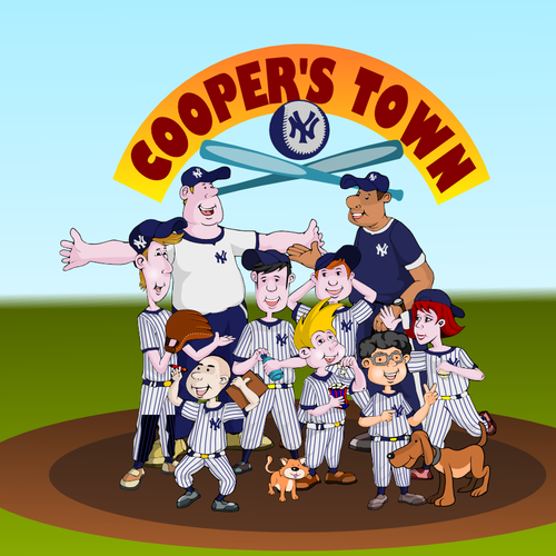 illustration for COOPER'S TOWN デザイン by R Julian