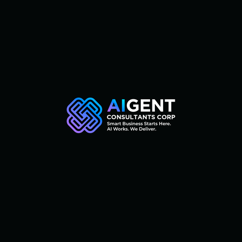 AI Agent Company: Appealing to small to medium sized businesses. Design by Blinca