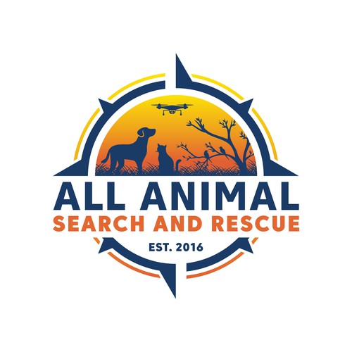 Brand refresh for an animal search and rescue group Design by EdRisk 99