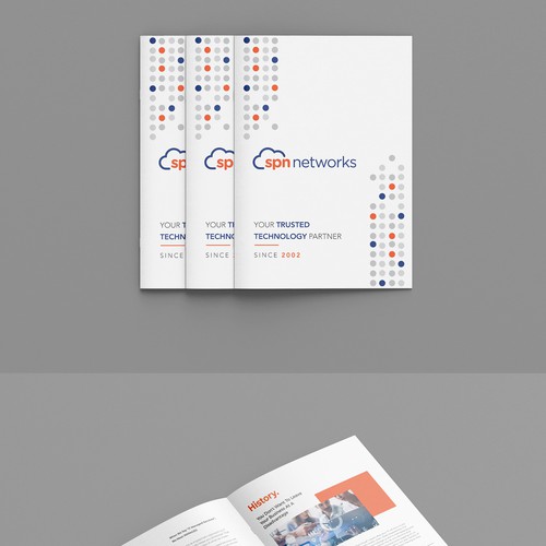 Technology Provider - Company Booklet Brochure Design by Dzhafir