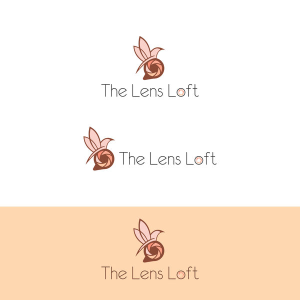 Design by hiro-jie@ titled "Camera Lens And Camera Rentals"