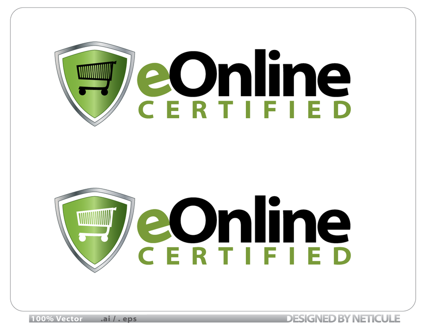 E-Online Certified Logo | Logo design contest