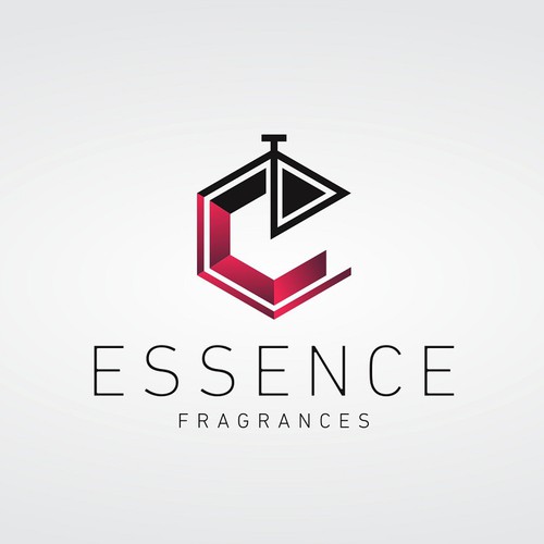 PERFUME Stores LOGO - Fragrances Outlet - ESSENCE Fragrances Design by HeRah