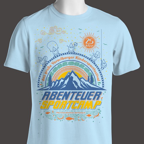 summer camp t shirt logo