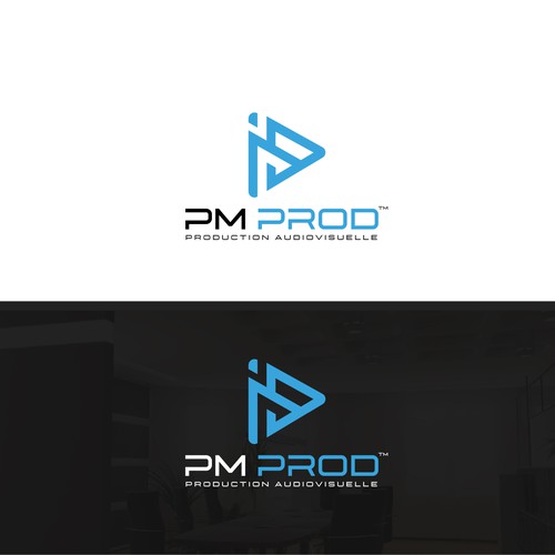 Modern and ambitious logo for a new Production Company (live recording, events production...) Design by robindesigns27