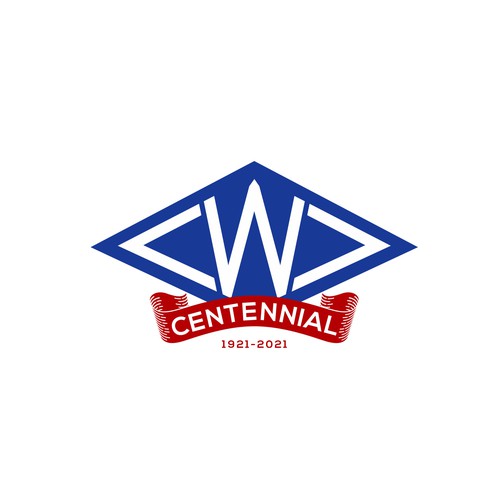 Centennial Anniversary Logo Design by NABEEL™