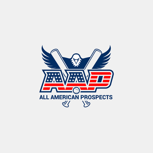 All American Prospects Baseball logo design! Design by XarXi