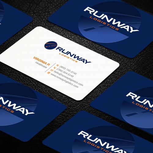 Design di Runway Logistics Business Card di LAXMI DESIGNHUB