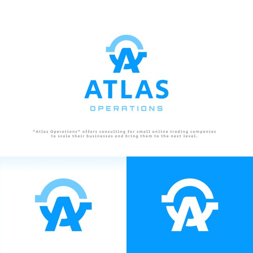 LOGO FOR "Atlas Operations" Design by deb•o•nair