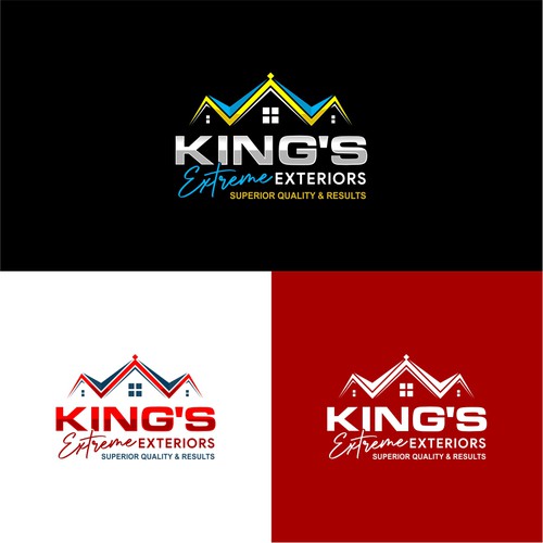 Exterior Construction Company Logo Design by nurmaelani