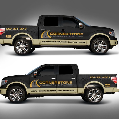 Truck wrap Design by J.Chaushev