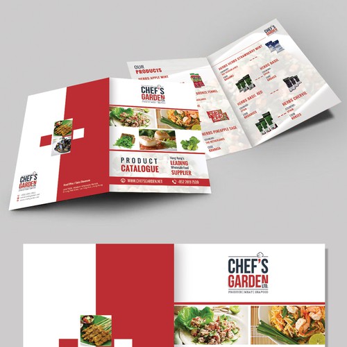 Brochure contest entry by bluebud