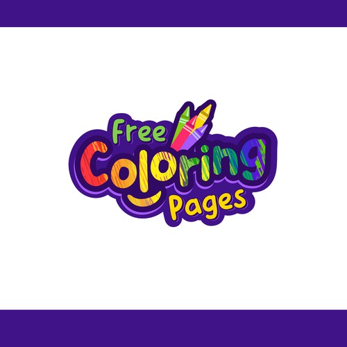 Help us create a logo for our coloring website! Design by Alfa Design.