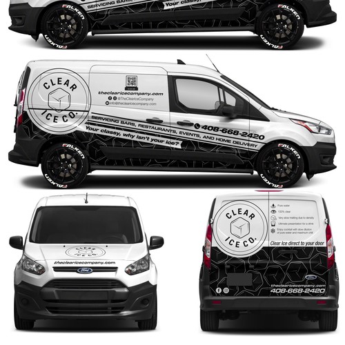 ⭐🥃 Clear Ice Company Car Wrap 🥃 ⭐ Design by aricaturrash