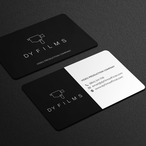 Business card for video production company Design by Galaxiya