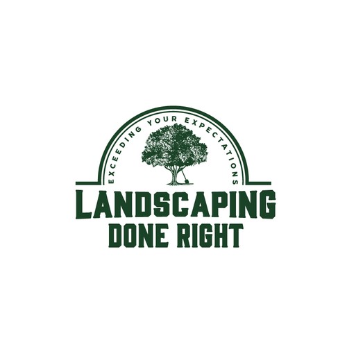 Searching for Clean, Indelible Logo for Landscaping Company Design by Arwen14