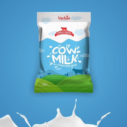 Vachan Cow Milk Design by abdzgn