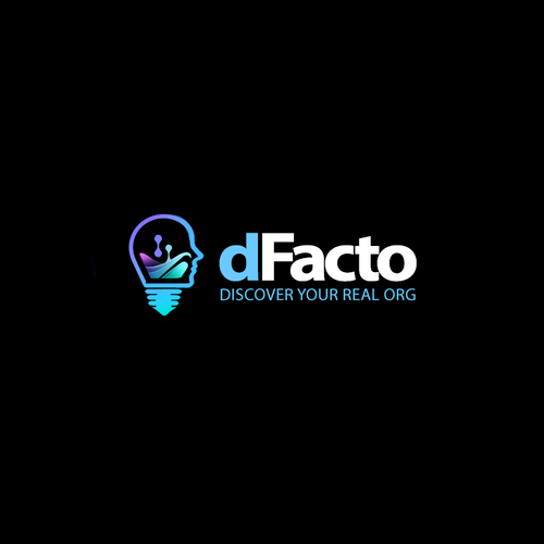 Create logo/website for badass de facto org chart startup! Design by Maria Angelica Gomez