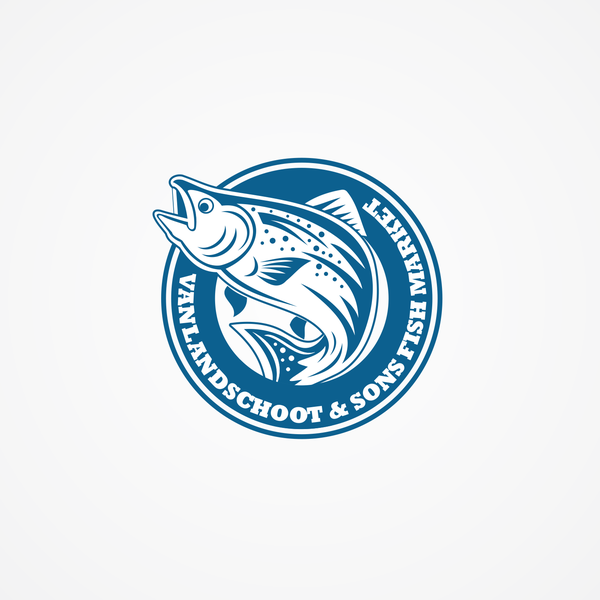 Fishing Logo  Striking & Modern Fishing Logo For Sale - Lobotz LTD